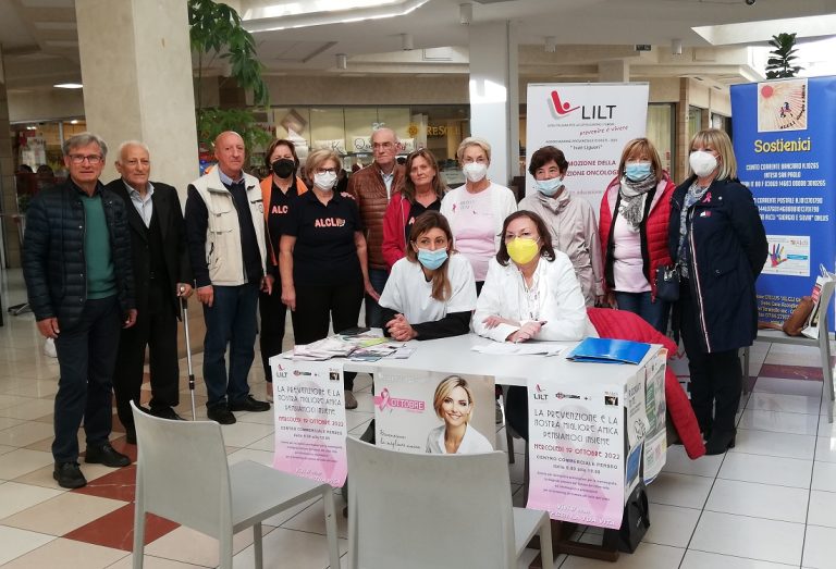 Raccolte da ASL LILT ALCLI prenotazioni per mammografie, screening collo dell’utero e colon retto