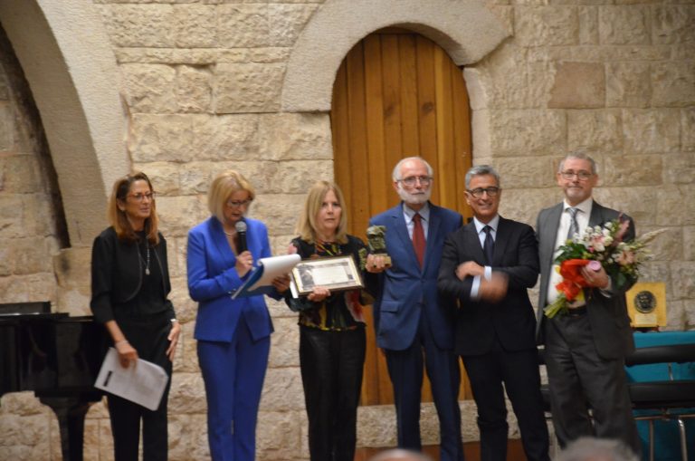 Il Premio Minerva a Maria Grazia Di Mario: “Onorata e felicissima”
