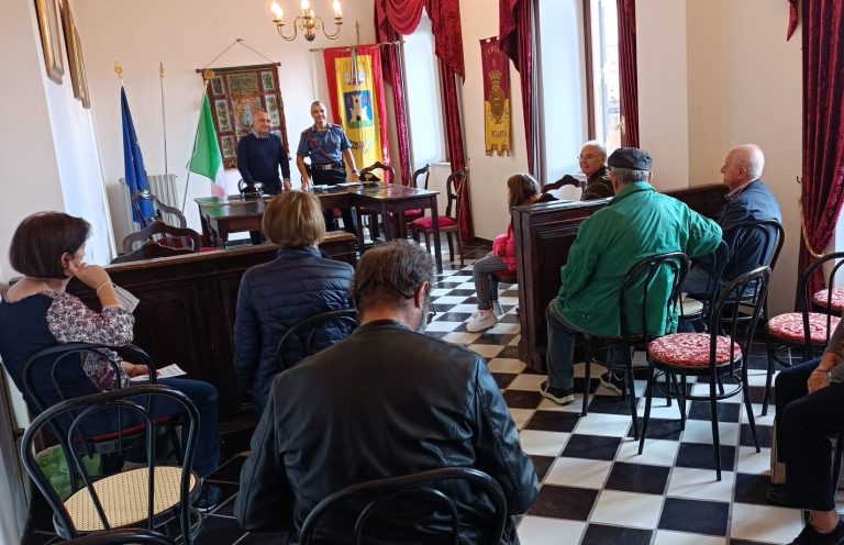 Come difendersi da furti e truffe, Carabinieri incontrano i cittadini di Roccantica