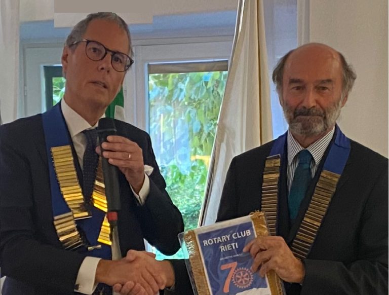 Il Rotary Club Rieti compie 70 anni