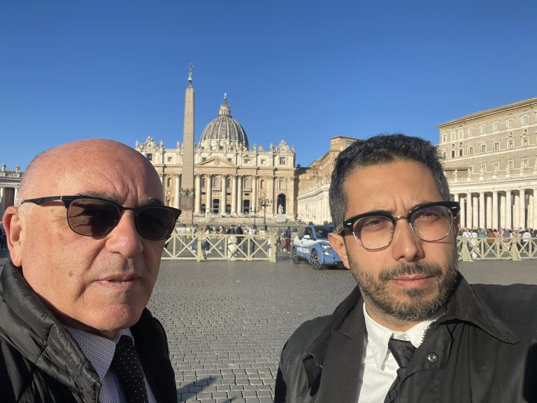 Il Coordinamento Ecclesiale a San Pietro in attesa dell’Udienza con papa Francesco