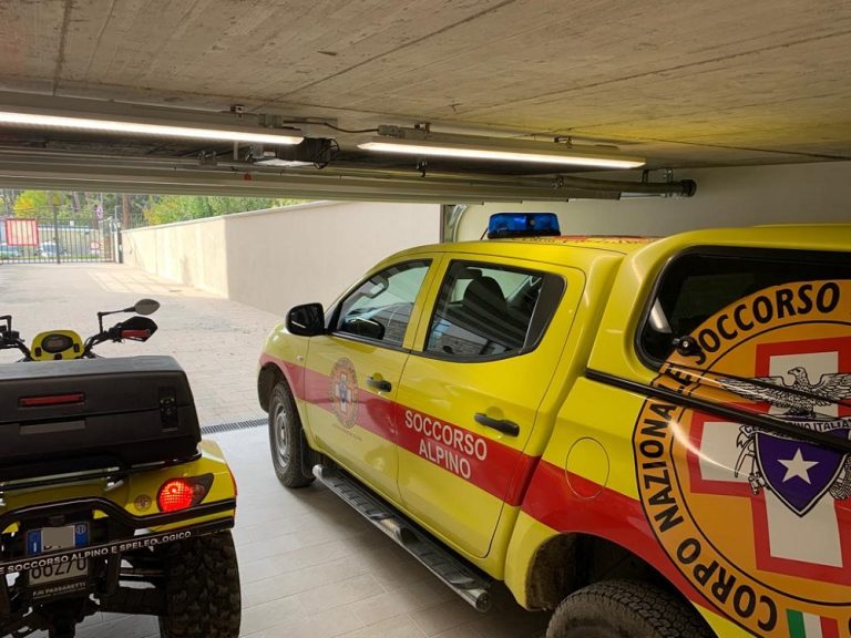 Nuovo garage – magazzino per il Soccorso Alpino CNSAS di Amatrice