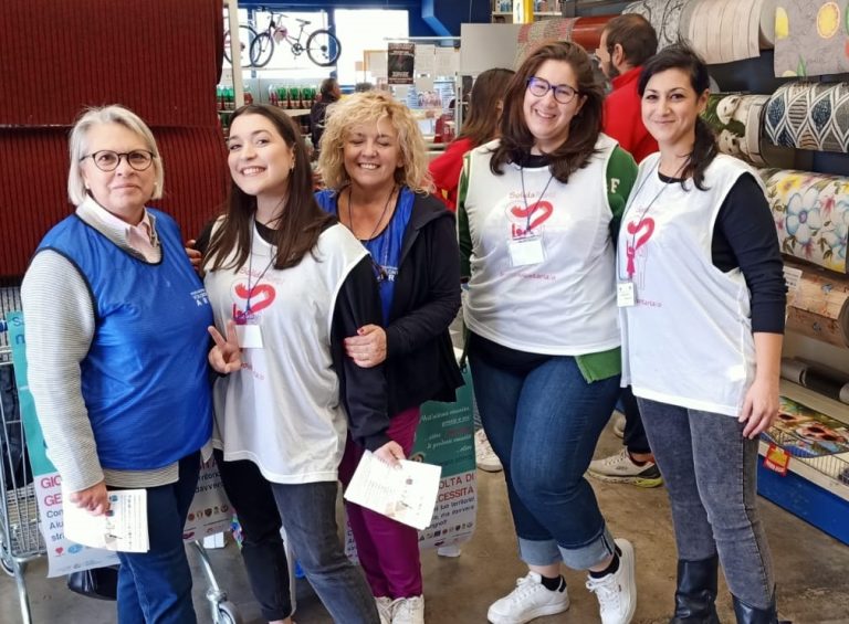 SolidaRieti ringrazia, raccolta una tonnellata di beni di prima necessità