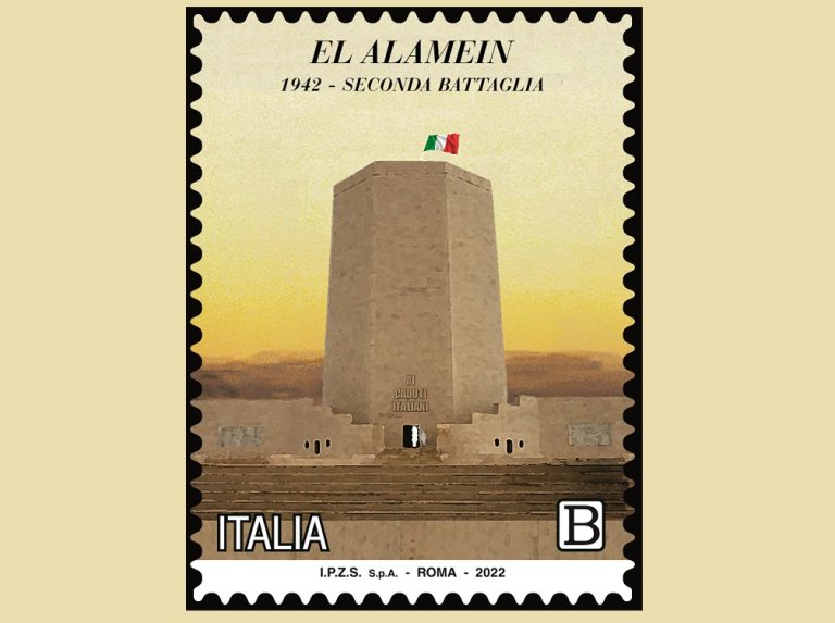 Emesso francobollo dedicato alla seconda battaglia di El Alamein