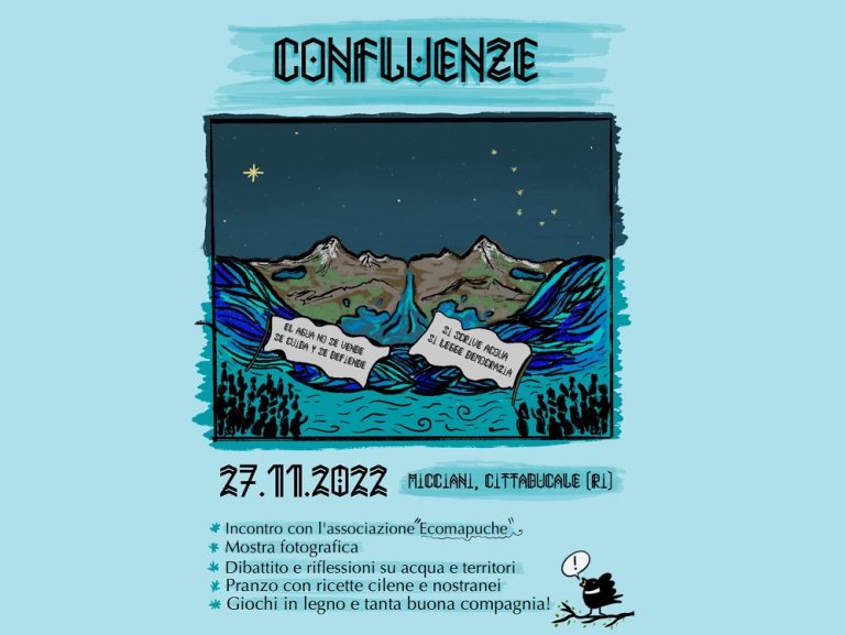Confluenze, dal Cile alle sorgenti del Peschiera contro la distruzione degli ecosistemi e per il diritto all’acqua
