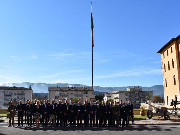 Rieti, 19° Training and exercise panel meeting NATO. Formazione e addestramento alla Scuola Interforze Difesa NBC