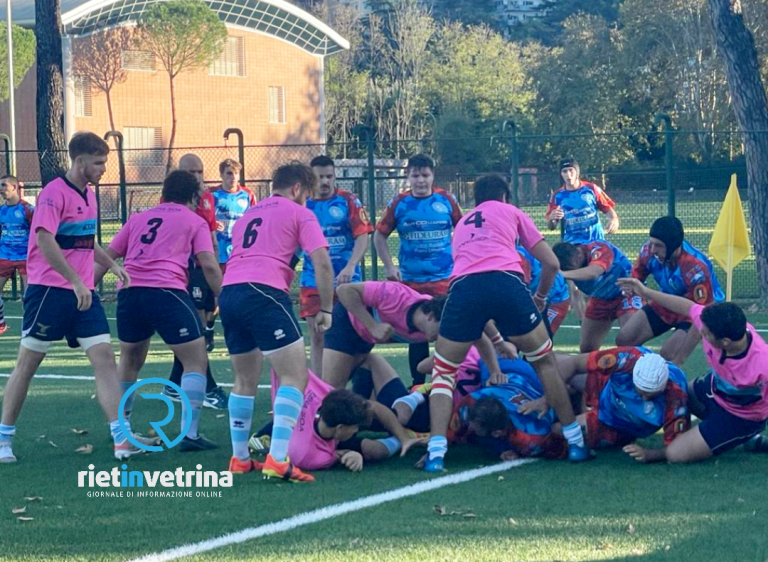 Gli Arieti Rugby Rieti perdono contro i cadetti della Lazio