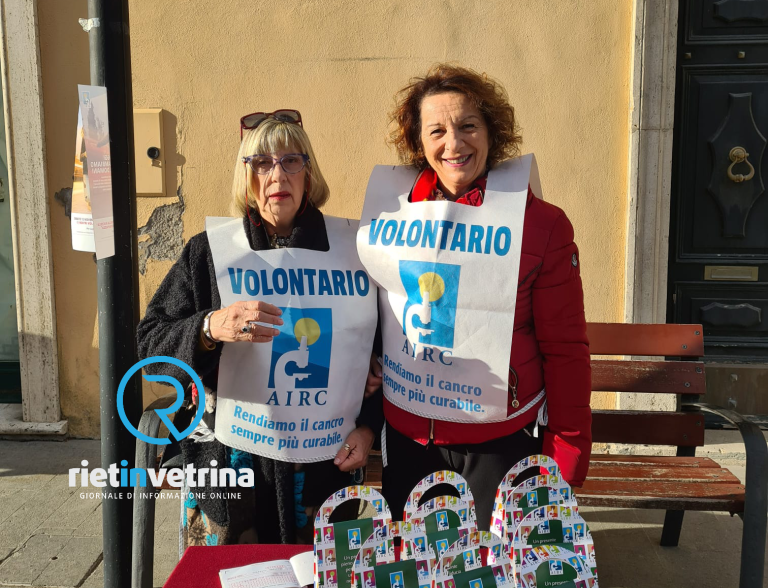 A Castelnuovo di Farfa le volontarie AIRC ti aspettano con i Cioccolatini della Ricerca