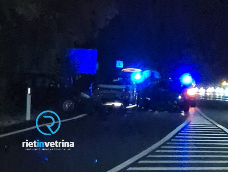 Ci sono feriti nell’incidente sulla Salaria per Roma