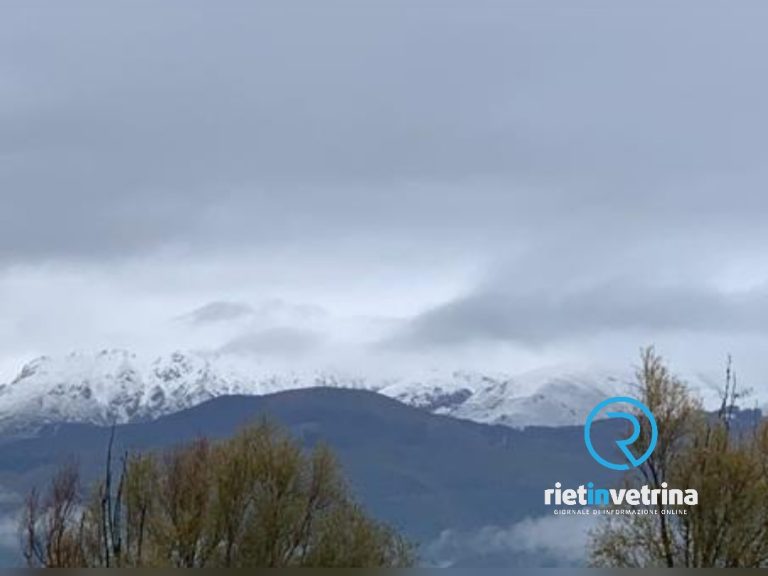 E’ arrivata sul Terminillo la prima neve della stagione