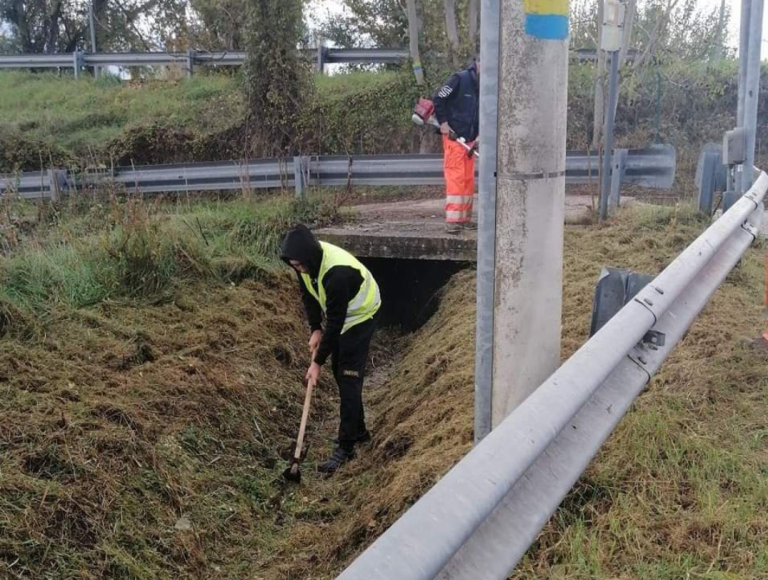Rieti, bonificato il fosso di via Pantane