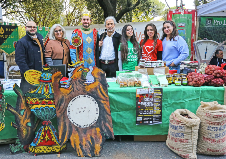 La Pro Loco di Borgo Velino presente a Roma alla Festa dei Piccoli Comuni
