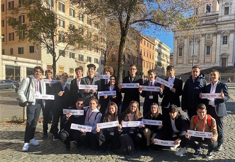 IMUN Roma 2022, l’Istituto Celestino Rosatelli di Rieti sul podio