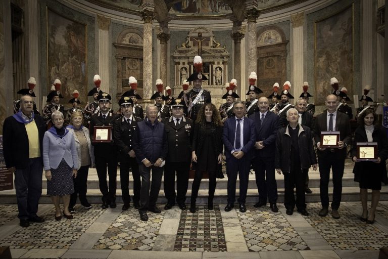 Santa Barbara nel Mondo e ANPC, Carabinieri di Rieti premiati per l’impegno nel sisma 2016