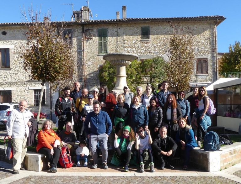 Giornalisti e blogger sulla Strada del Tartufo e della Castagna tra Belmonte e Rocca Sinibalda