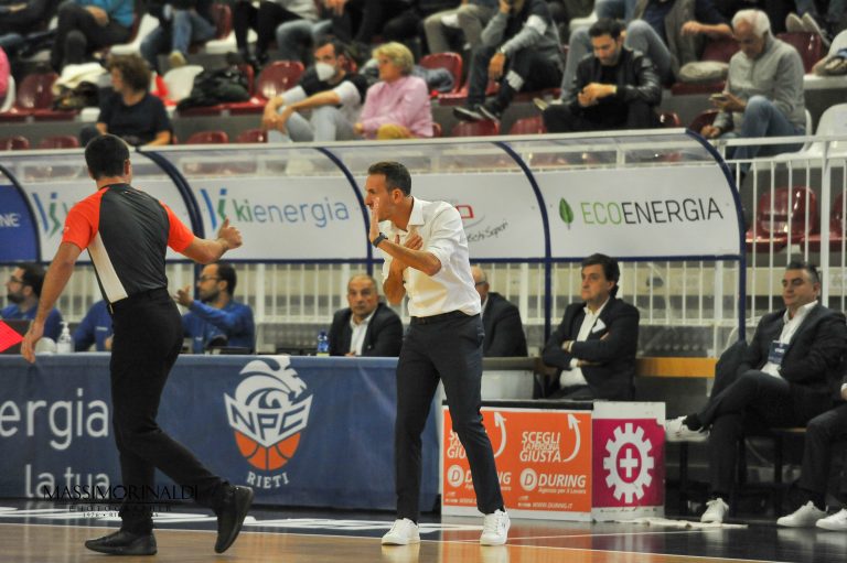 Il 13 novembre al PalaSojourner NPC Kienergia Rieti vs Assigeco Piacenza