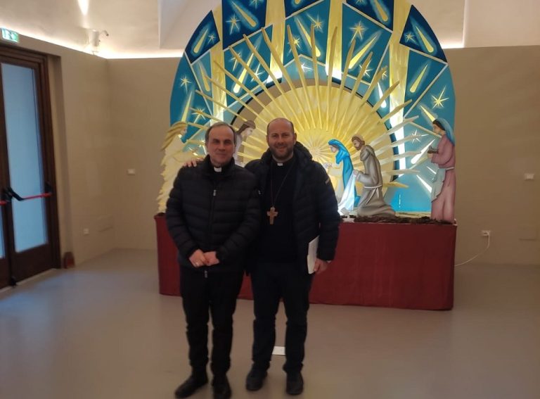 Il nuovo vescovo don Vito Piccinonna a Rieti per una visita alla Città