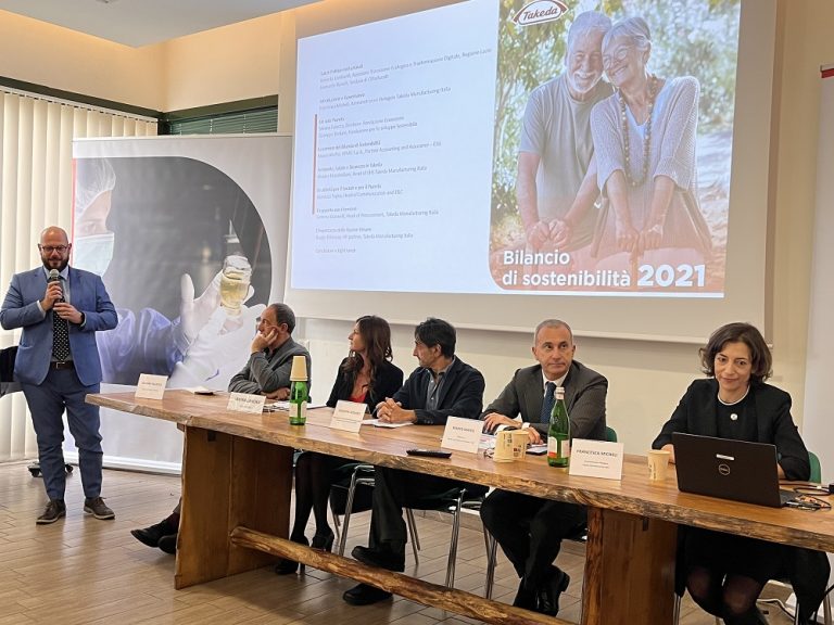 Takeda, presentato a Roma il Bilancio di Sostenibilità dei siti di Rieti e Pisa