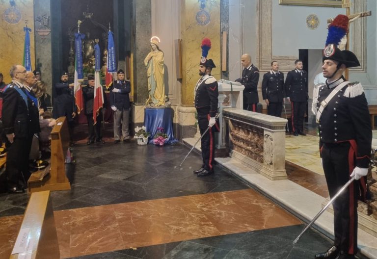 I Carabinieri di Poggio Mirteto festeggiano la Virgo Fidelis
