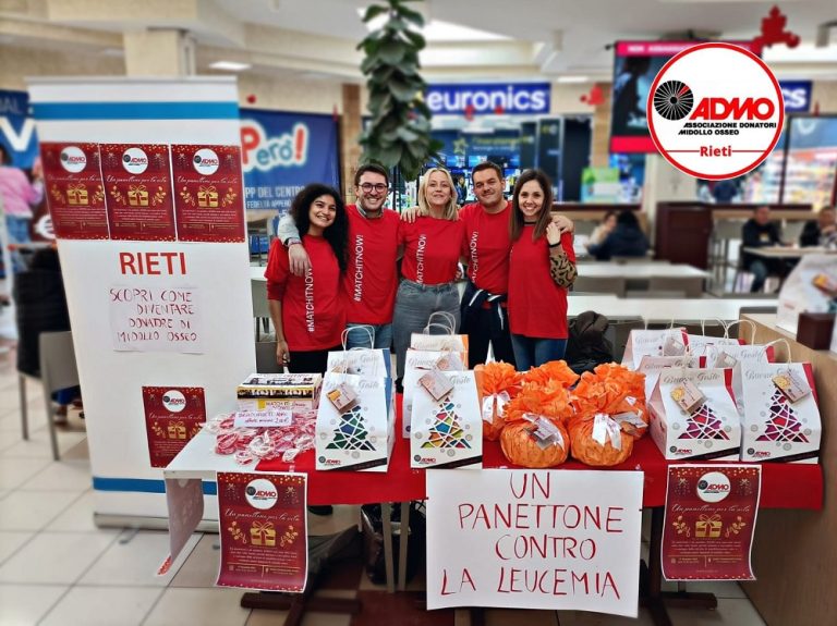 Acquista gli ultimi panettoni e pandori ADMO Rieti rimasti a disposizione