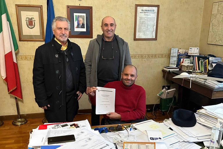 Borgo di Fianello pronto per partire con i lavori: firmata la convenzione. Calisse: “Giorno importante”