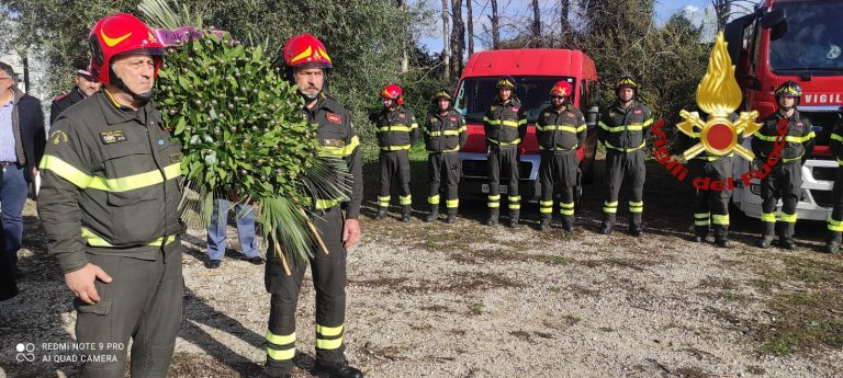 Picchetto in onore di Stefano Colasanti