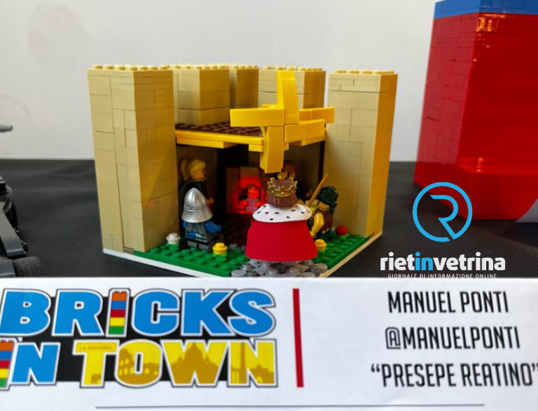 Opere realizzate con i Lego. Manuel Ponti di Cittaducale espone a Frascati