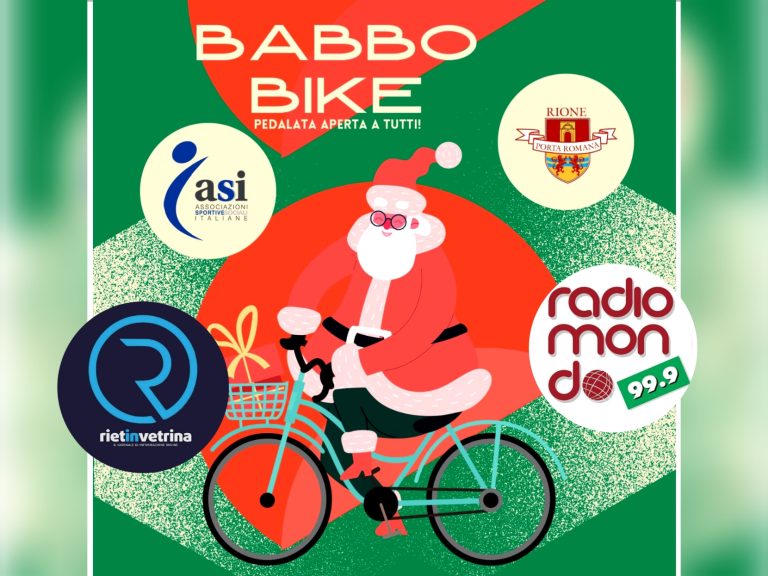 Babbo Bike, il 17 dicembre a Rieti