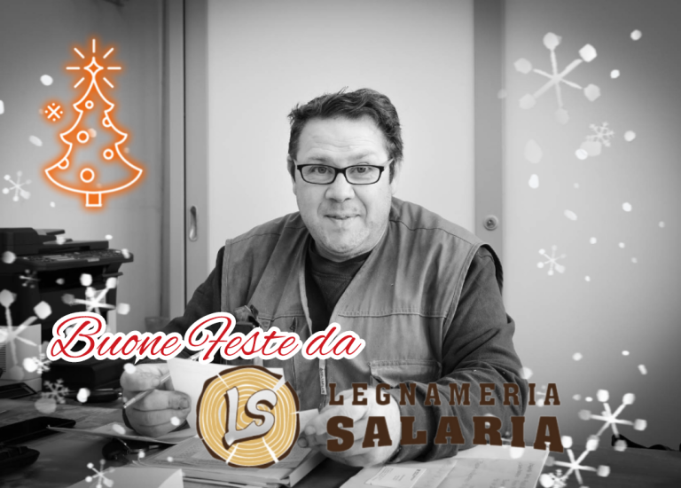 Legnameria Salaria augura Buone Feste per un sereno Natale ed un felice anno nuovo