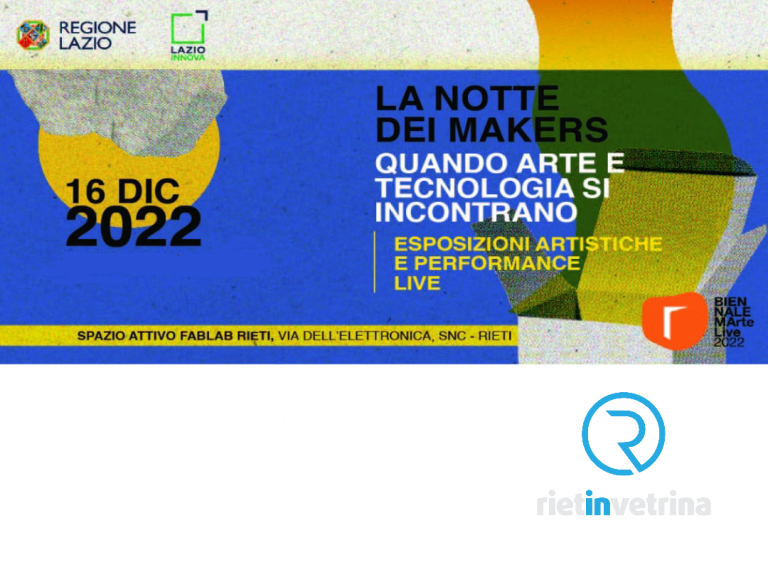 Il 16 dicembre allo Spazio Attivo la Notte dei Makers