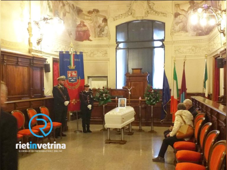 Aperta nell’aula consiliare la camera ardente per Lidia Nobili