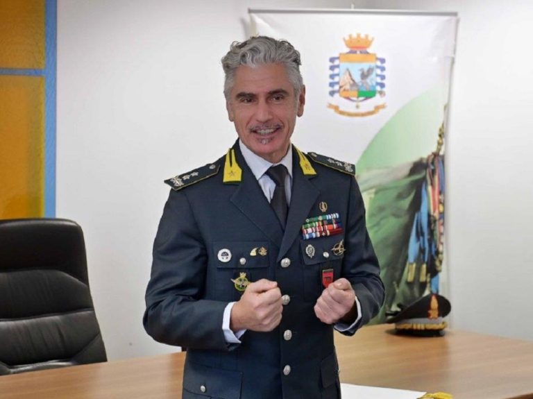 Il comandante generale di divisione GdF Virgilio Pomponi visita il comando di Rieti