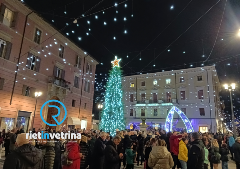 Sabato 7 dicembre inaugurazione inizio del Natale a Rieti