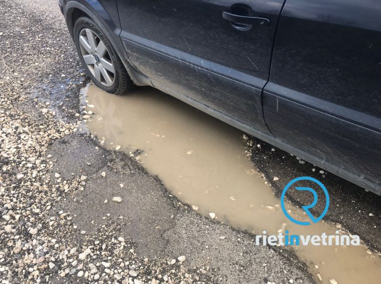SEI TU IL REPORTER – “Chi ce le ripaga le auto rotte per le buche in via San Giuseppe da Leonessa?”
