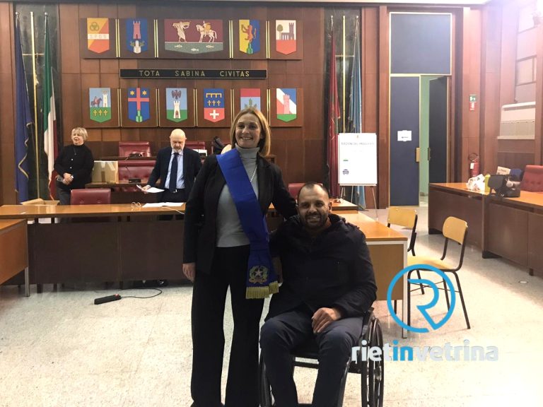 Provincia di Rieti, la nuova presidentessa Cuneo insieme all’uscente Calisse
