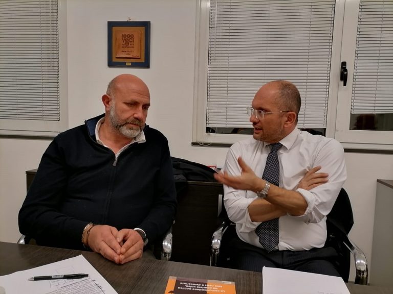 Prima visita ad Amatrice del neo commissario alla Ricostruzione Guido Castelli