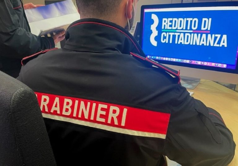 Reddito di cittadinanza, Carabinieri di Rieti denunciano 81 persone in sei mesi. Recuperati 600mila euro