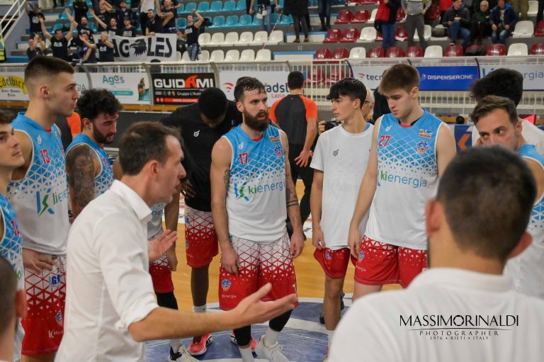 Il derby NPC Rieti – Stella Azzurra si recupera il 22 marzo