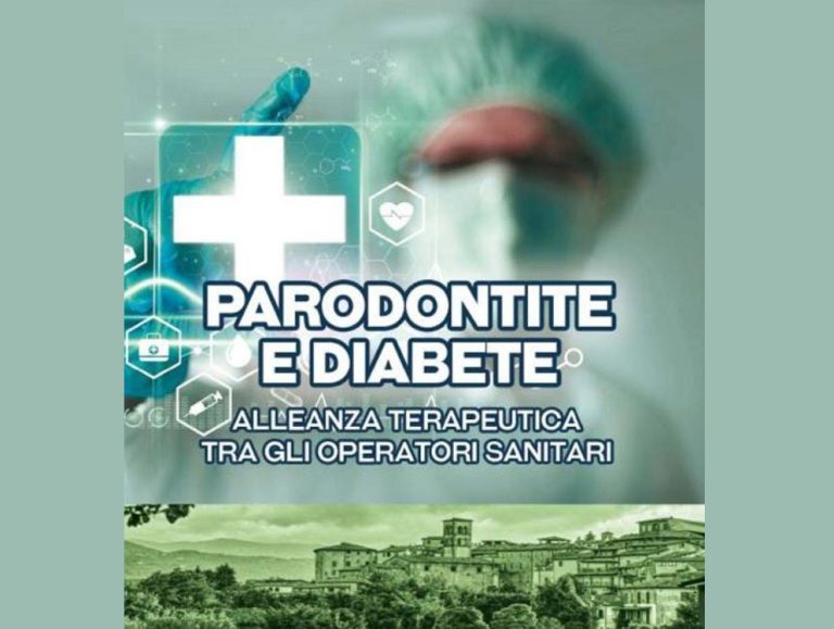 Il 28 gennaio a Rieti evento formativo per operatori sanitari su Parodontite e Diabete
