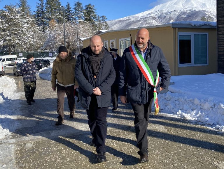 Piccinonna ad Amatrice: “Le vittime del sisma sono miei fratelli”