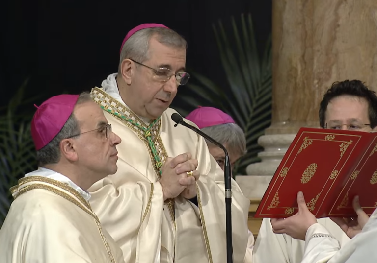 Ordinazione Episcopale Piccinonna presieduta dai monsignori Satriano, Pompili e Battaglia