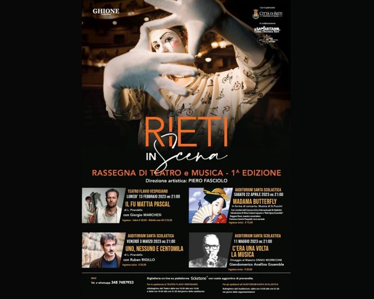 Nasce “Rieti in Scena” a cura di Piero Fasciolo