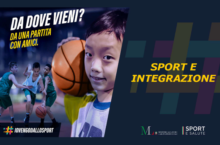 “Sport e Integrazione #Io vengo dallo Sport”, avviso pubblico per la creazione di presidi sportivo-educativi in aree urbane