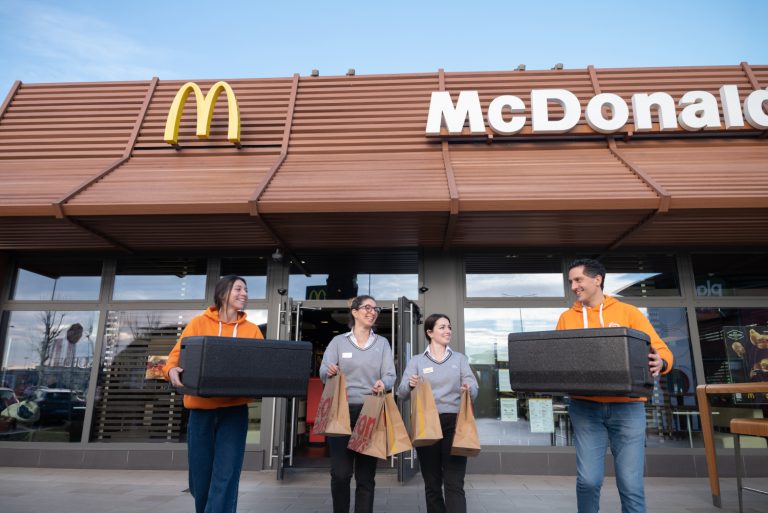 A Rieti McDonald’s e Fondazione Ronald McDonald donano 150 pasti caldi a settimana insieme a Banco Alimentare Lazio