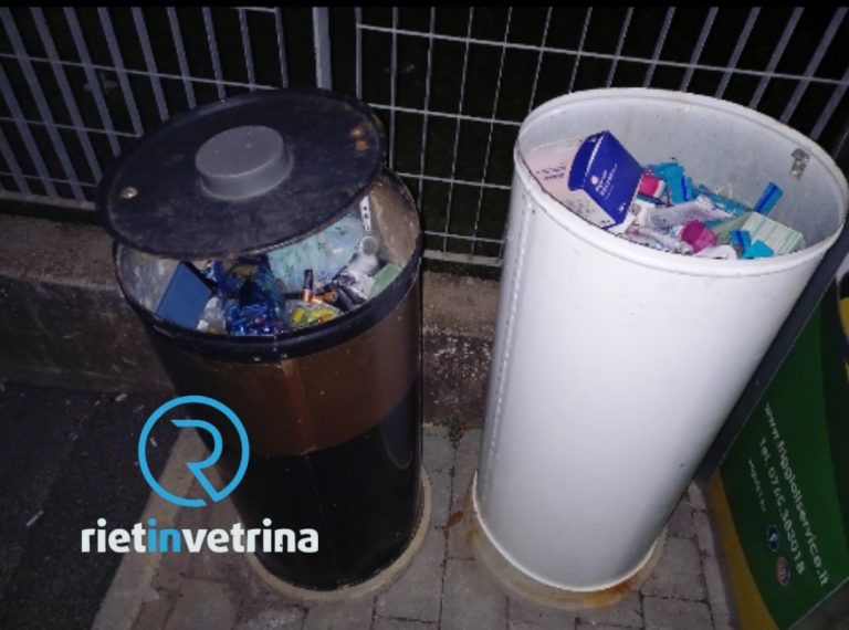 SEI TU IL REPORTER – “A Passo Corese contenitori rotti per pile e farmaci scaduti che rimangono alla mercè di tutti”