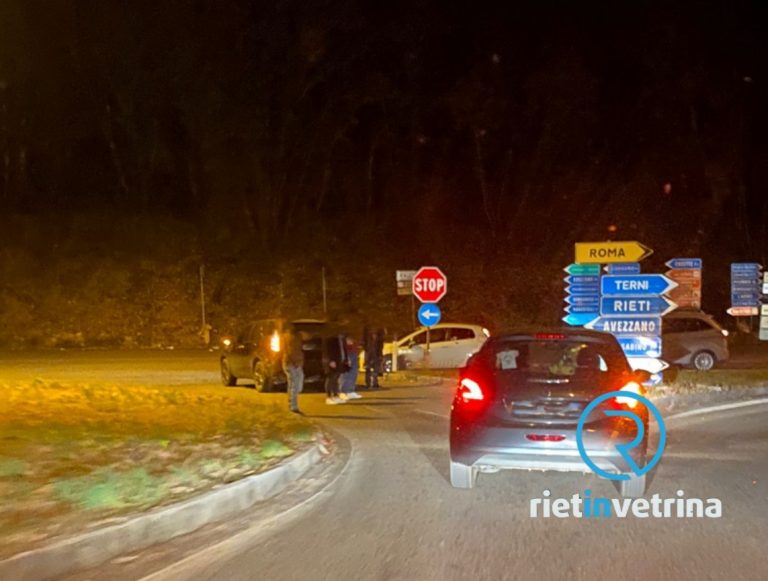 Tamponamento sulla Salto Cicolana