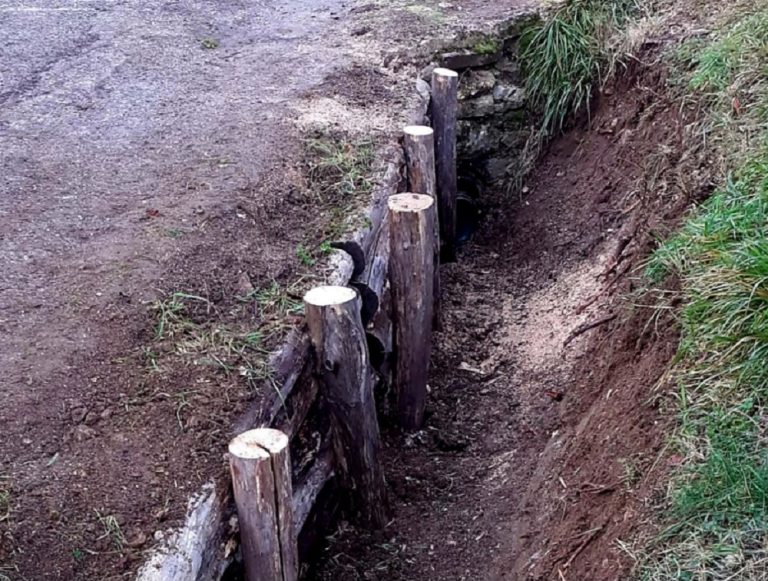 Piani Poggio Fidoni, pulito il fosso di via Valle Lupetta