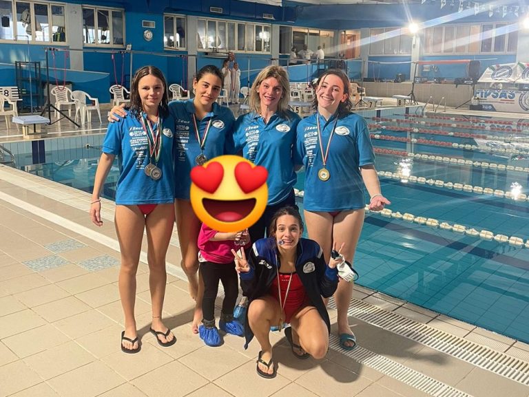 I nuotatori dell’ASD Pianeta Sport conquistano tre titoli regionali di nuoto pinnato