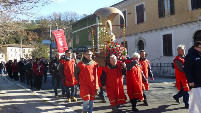A Castel Sant’Angelo festeggiato san Biagio. Presente anche il vescovo Piccinonna
