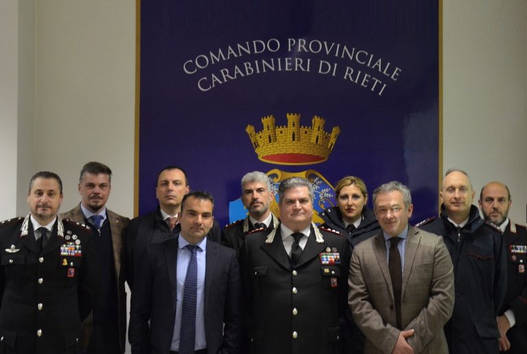 Carabinieri di Rieti ed ENEL insieme per tutelare la legalità